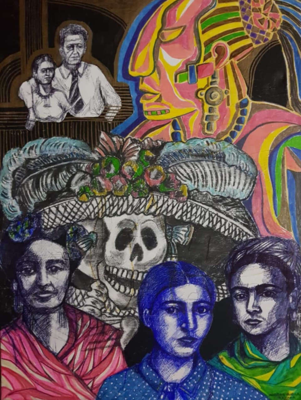Muestra de Arte, Frida Khalo y Cultura Mexicana - AMEP Argentina