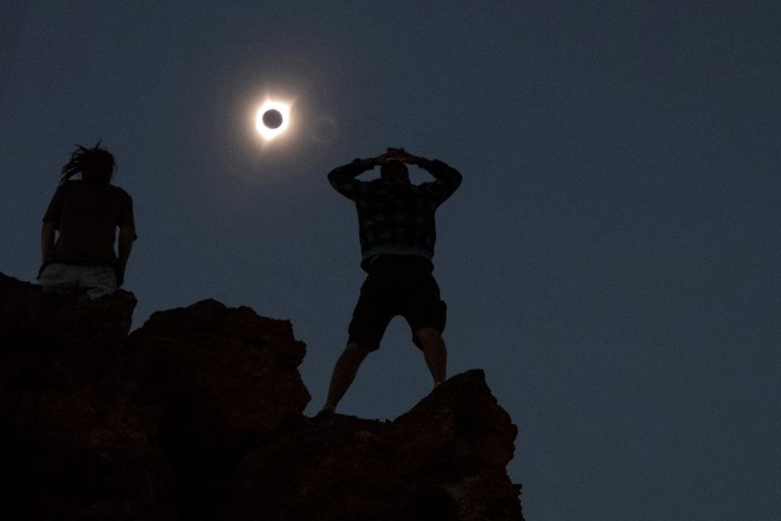 Chile espera un millón de visitantes para ver el eclipse solar total de julio. (Foto: Reuter)