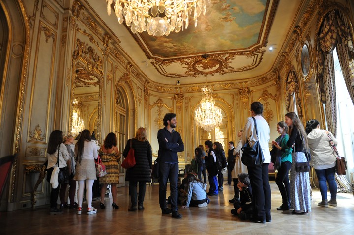Embajada de Francia. Un palacio a puertas abiertas. /Archivo Clarín