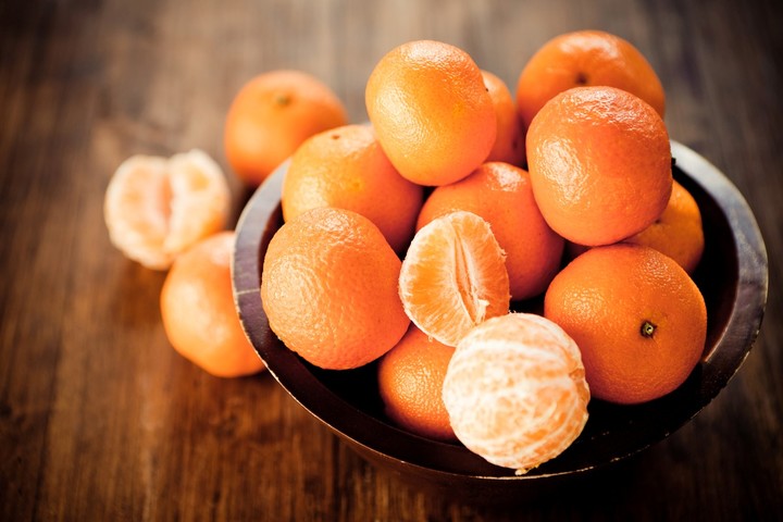 Las mandarinas son uno de los productos que se destacan MESA de Otoño.