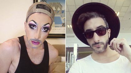 Sebastián no es travesti ni una mujer trans. "Ser drag es un hecho artístico, no tiene que ver con la identidad de género"