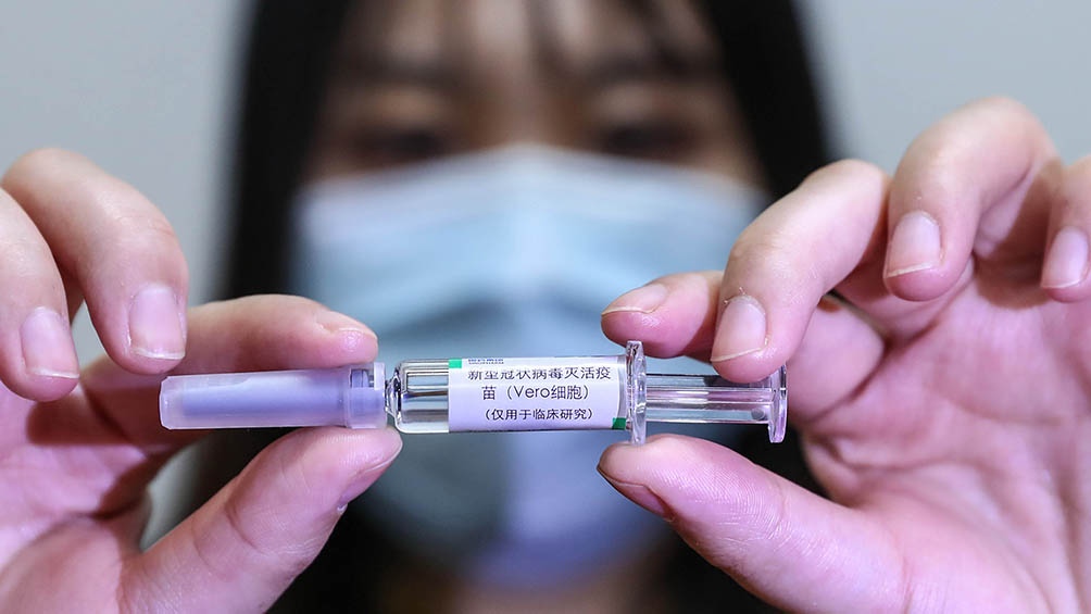 Un millón de dosis de la vacuna china Sinopharm llegará este jueves.